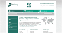 Desktop Screenshot of centurycustoms.com.au